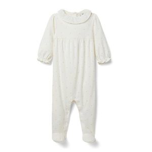 Janie and Jack | Heart Ruffle Collar | 6-9m